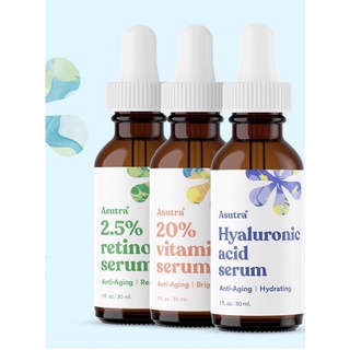 Asutra 清爽 精華液 維C 火麻 肌膚 有機 代購 美國 火麻油