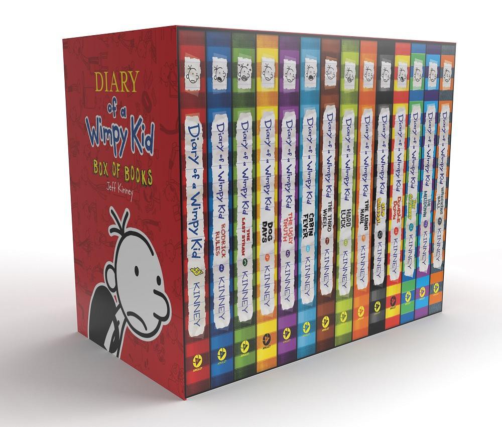 Diary of a Wimpy Kid: Box of Books 1-14