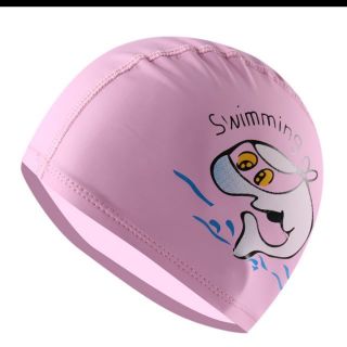 兒童泳帽 防潑水 輕防水 游泳帽 PU泳帽