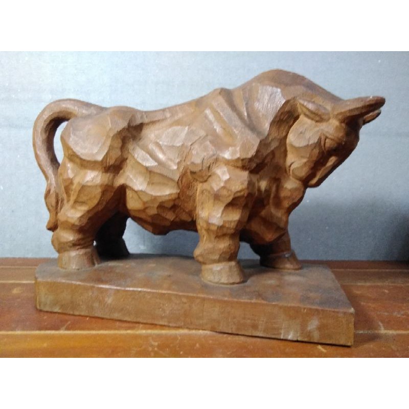 和田金剛日本雕刻家一刀雕鬥牛 蝦皮購物