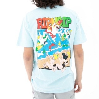 RIPNDIP SUMMER BREAK TEE 藍色 短袖T恤 中指貓 台灣總代理-ALL