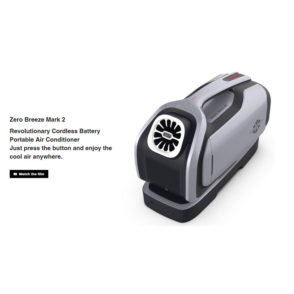 Zero Breeze Mark II Portable Air Conditioner (2022), 51 OFF