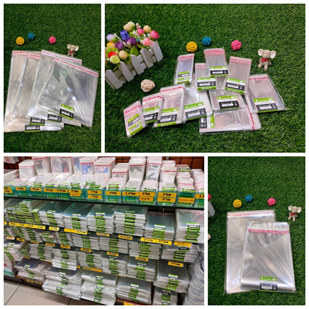 OPP自黏袋 100入/包 包裝用品 糖果袋 餅乾飾品袋 opp袋自黏袋 餅乾糖果包裝  小尺寸