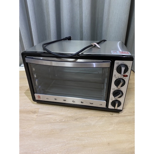 晶工牌 30L雙溫控旋風電烤箱 JK-7300