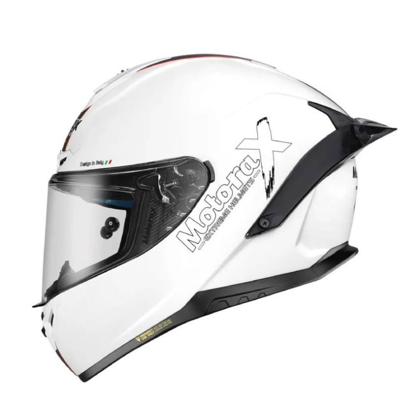 Motorax R50s 極光白 全罩 安全帽 義大利 附發票