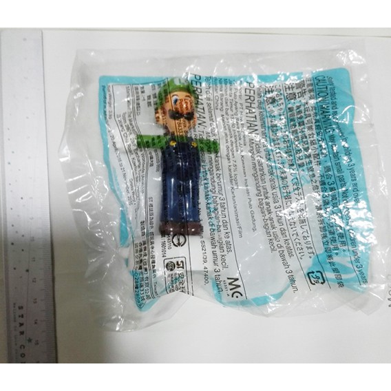 轉蛋盒玩扭蛋食玩模型公仔7-11馬力歐瑪莉歐瑪俐歐馬立歐系列 麥當勞兒童餐玩具路易公仔(全新)馬力歐(二手)