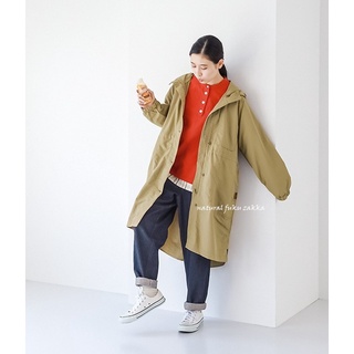 預購 日本品牌 NORTHERN TRUCK 輕鬆感 可愛休閒 連帽外套 風衣外套