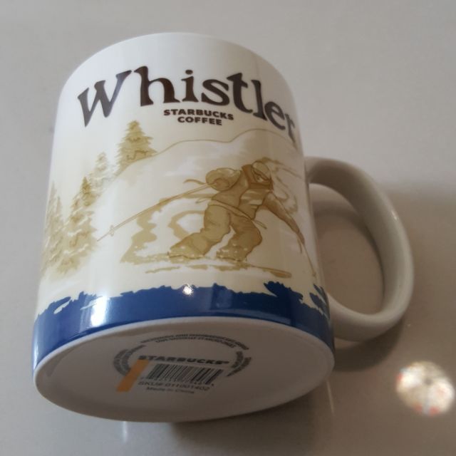 加拿大星巴克惠斯勒城市杯Whistler馬克杯icon典藏系列