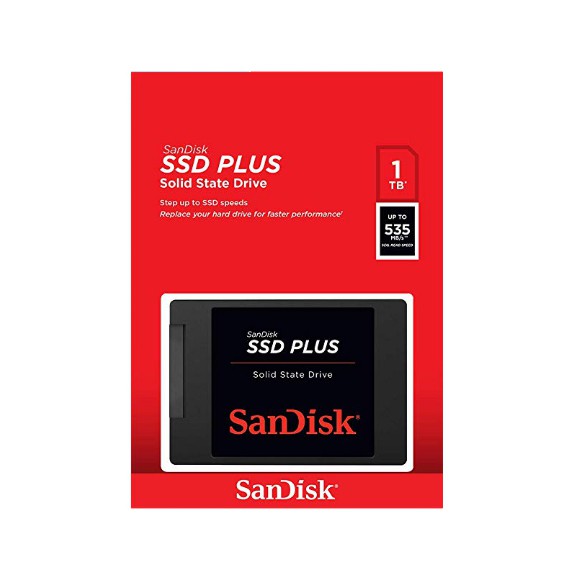 SANDISK 1TB SSD Plus 2.5吋 SATAIII 固態硬碟 G26 535 MB/s 現貨 廠商直送