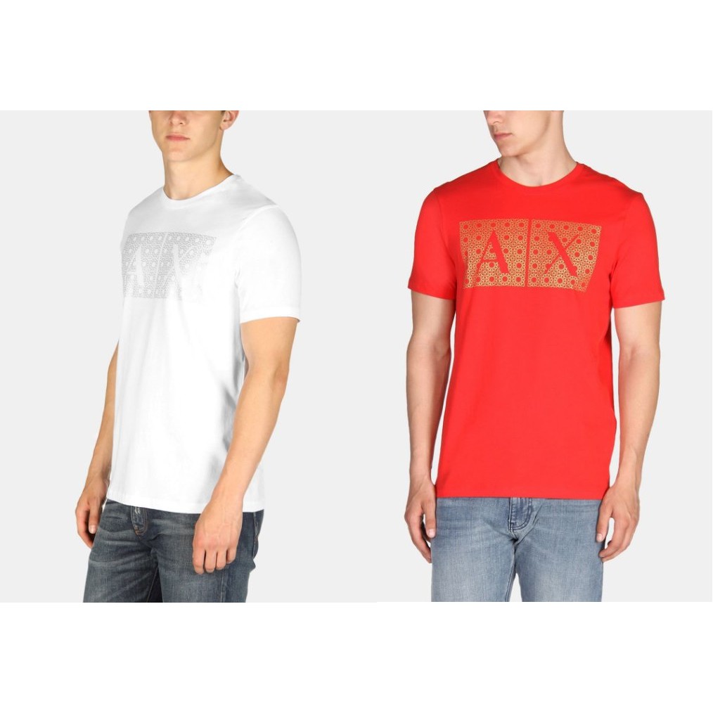 現貨【A/X男生館】ARMANI EXCHANGE短袖T恤(白色.紅色)原價1499