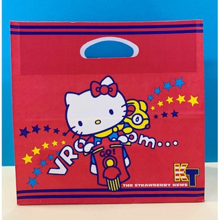 【震撼精品百貨】Hello Kitty_凱蒂貓~三麗鷗KITTY紙提袋-紅#85123