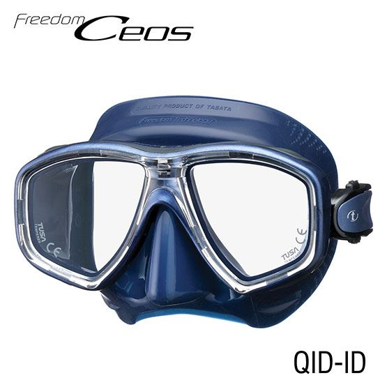 Tusa 面罩 Freedom Ceos M-212QID ID 浮潛潛水