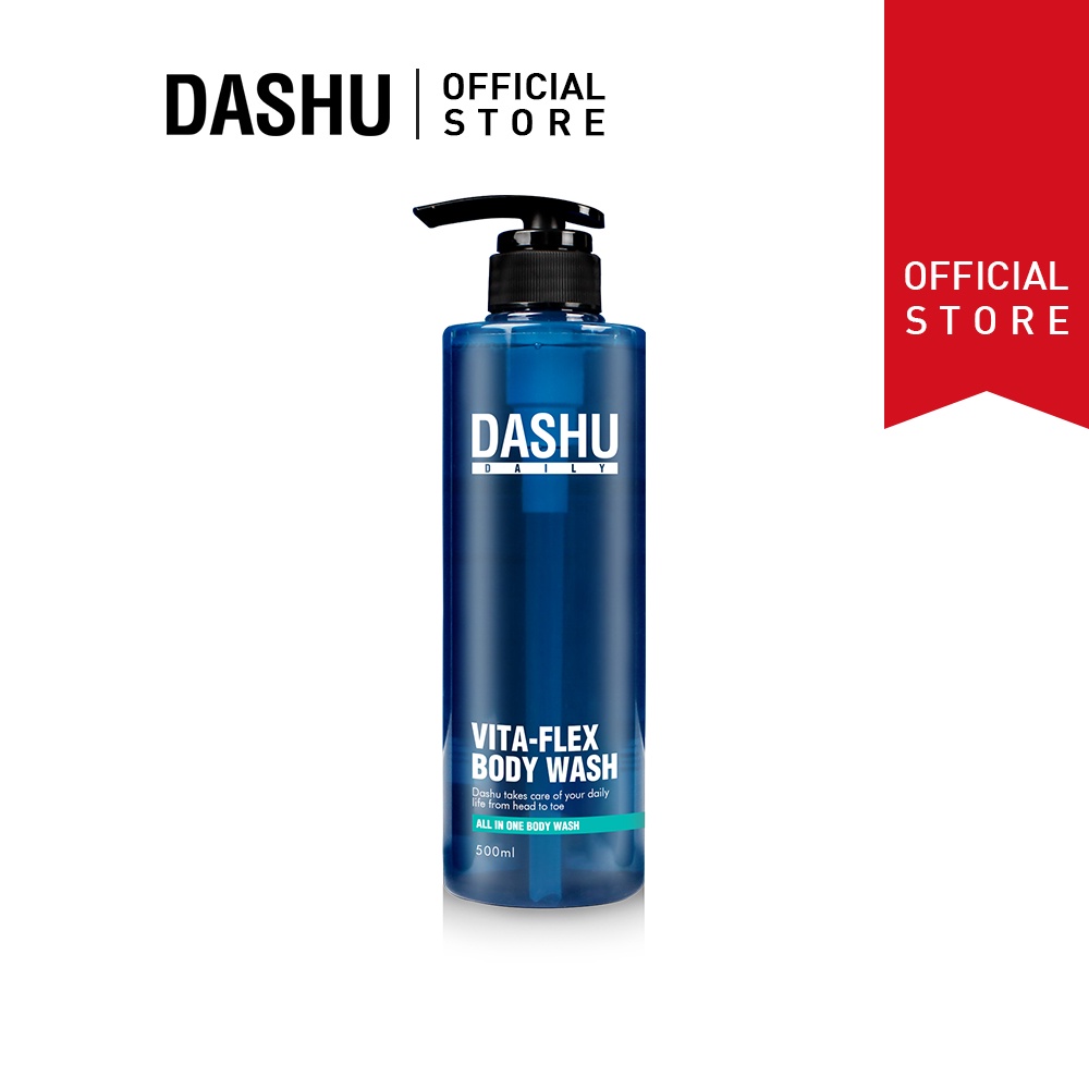 [DASHU] Daily Vita Flex 多合一沐浴露 500ml(易於使用、低刺激、保濕)