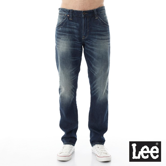Lee 735 中腰舒適小直筒牛仔褲 男 101+ LL1601822NL