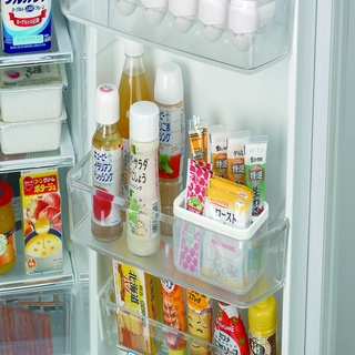 日本製 冷藏分隔盒 冰箱門邊收納盒 哇沙米置物盒 五格盒 芥末條 美乃滋 收納盒