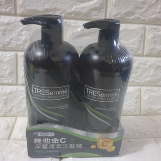 【阿猜本丸】TRESemme 翠絲蜜 深層清潔洗髮精 無矽靈 900ml*2瓶 301000 COSTCO 好市多