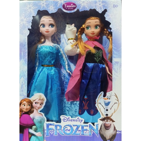 冰雪奇緣的公主娃娃套裝 Anna, Elsa & Olaf