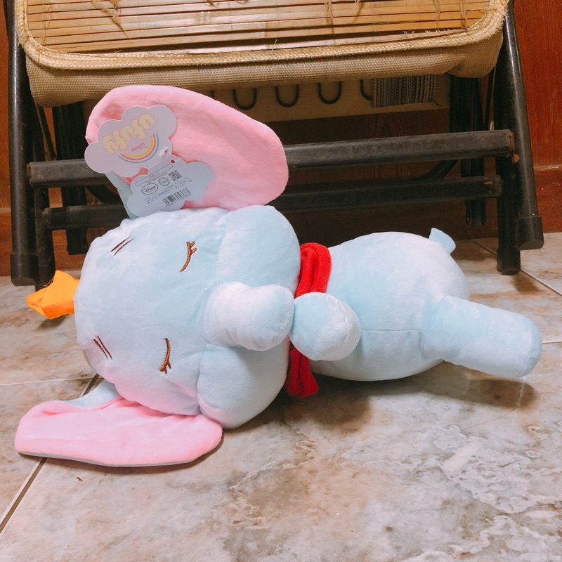 40公分迪士尼小飛象 dumbo 趴睡趴姿睡眠系列 雲朵香氛ufufy 娃娃 玩偶