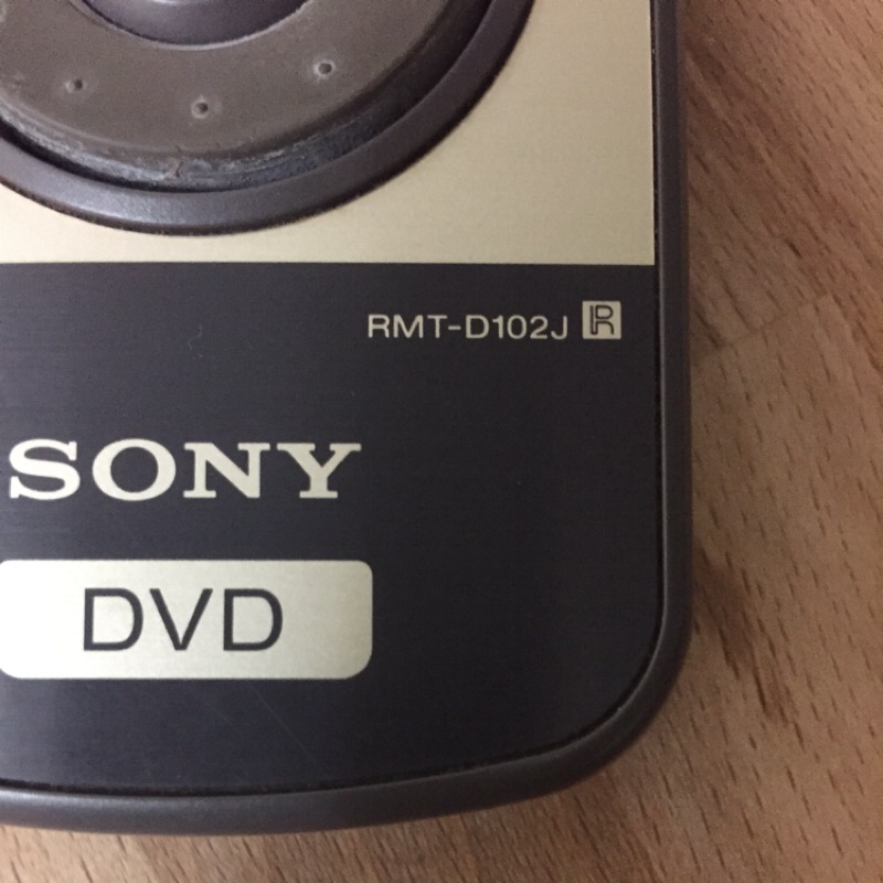Sony 原廠電視/DVD 遙控器 RMT - D102J