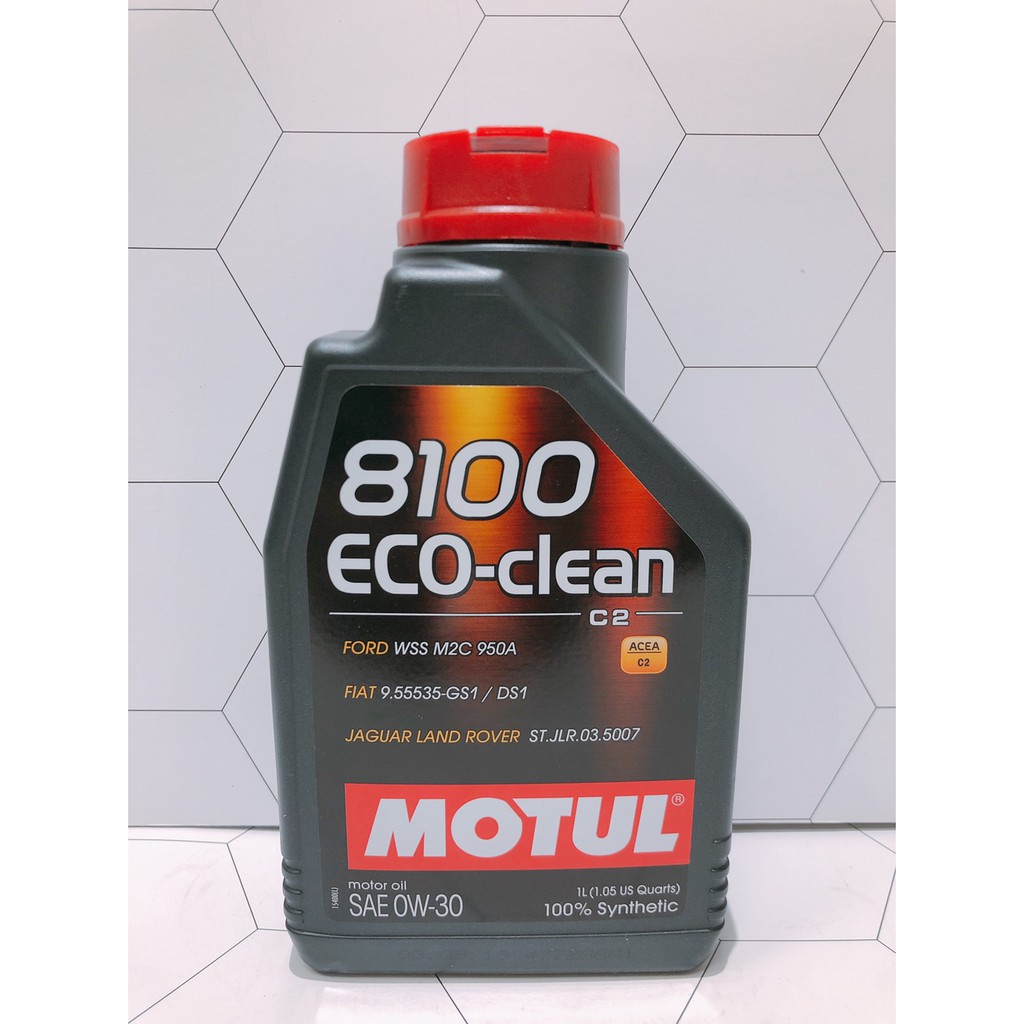 合沁車業  MOTUL 魔特 8100 C2 0W30 ECO CLEAN 0W-30 全合成 M2C 950A 認證