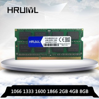 HRUIYL DDR3 8GB 4GB 2GB 記憶體 DDR3L 4G 8G 2G DDR 3 1066mhz 1333