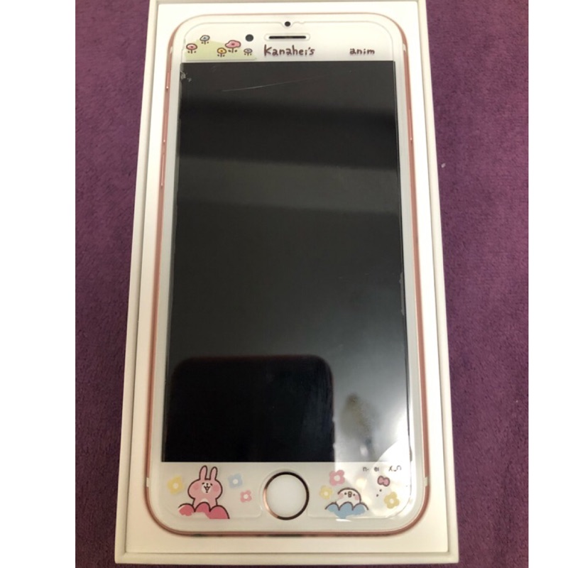 Iphone6s 128g 玫瑰金 粉色 送3個原價各1000以上手機殼 電池容量100% 女生自用手機 4.7吋螢幕