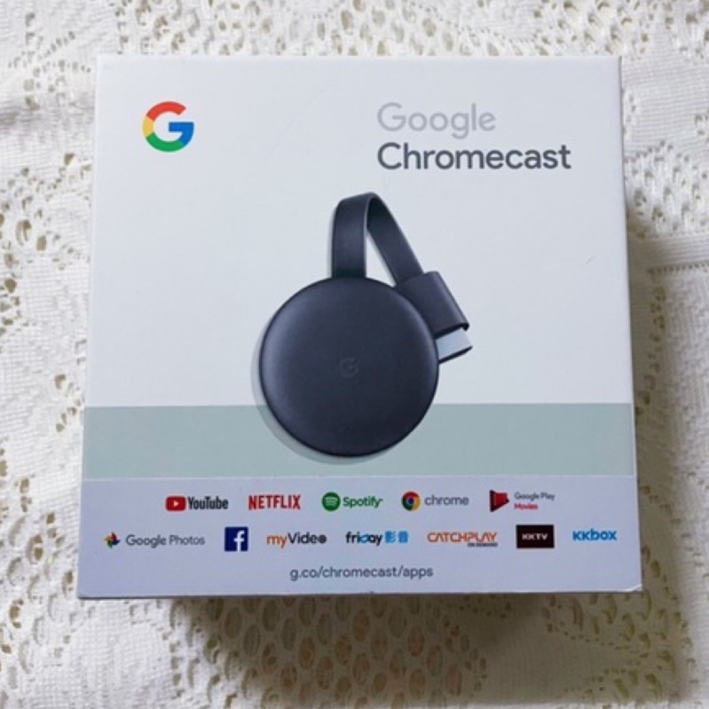 Google Chromecast ｜台灣公司貨 有保固 第三代電視棒 9.9成新 二手 免運