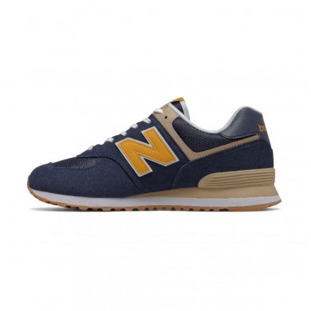 New Balance 男女款深藍色經典復刻鞋-NO.ML574SPF