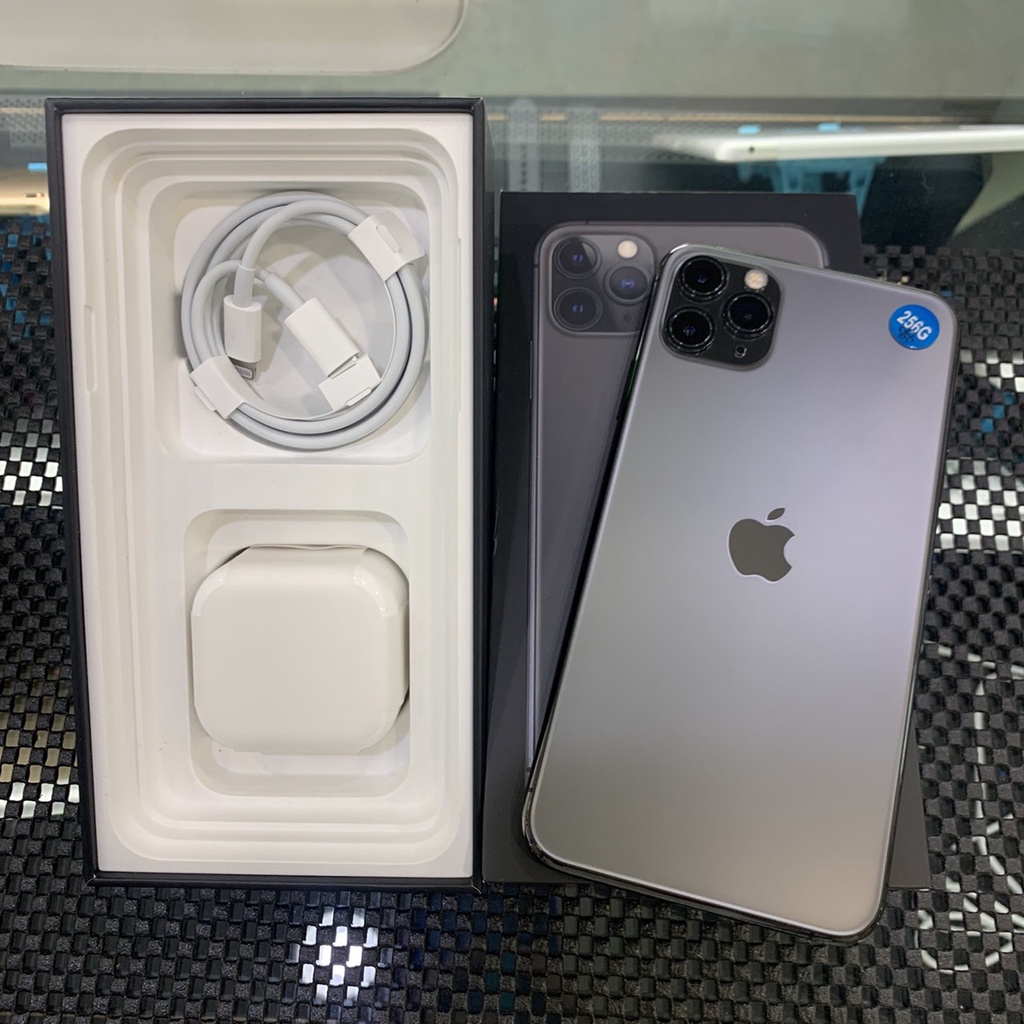 %【可貼換 】iPhone 11 Pro Max 256G  灰 6.5吋  APPLE 蘋果 二手機 板橋 台中