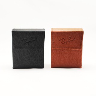👍高階鏡盒👍[檸檬眼鏡] RayBan 雷朋 高質感 原廠摺疊眼鏡專用皮盒 (不附原廠眼鏡布)💕
