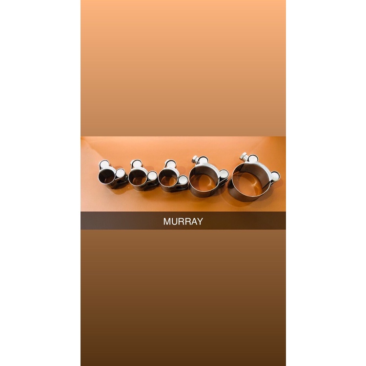 美國MURRAY全不鏽鋼強力管束 304 排氣管束環 白鐵束環 白鐵管束 高壓管束 水管束環 (19~161mm
