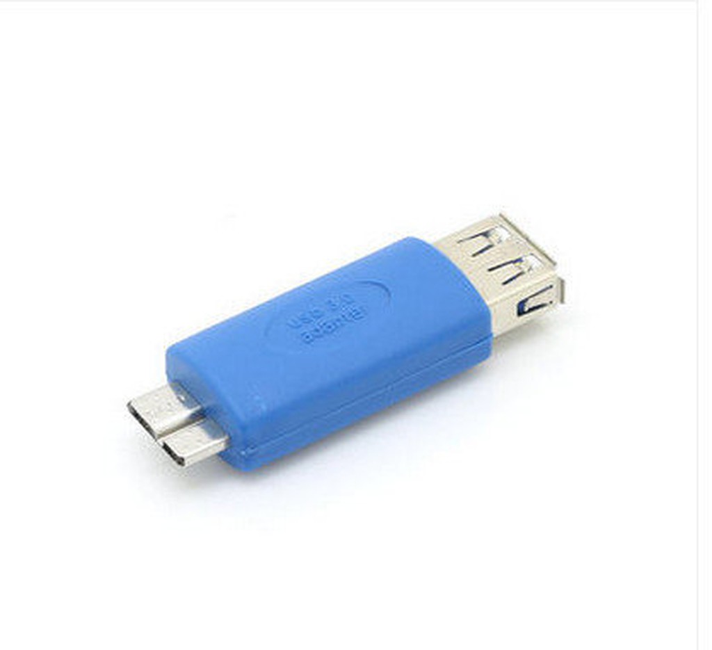 micro USB3.0公轉USB3.0母轉接頭 Micro B轉A母 USB3.0轉接頭