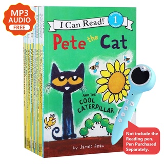 純英文繪本點讀 I Can Read Pete the Cat 6本 17本一套 美國積極向上皮特貓 兒童英語啟蒙故事書