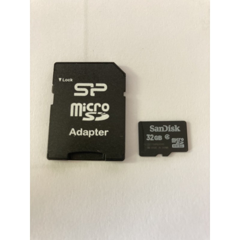 Micro SD記憶卡 （附轉接卡）32g