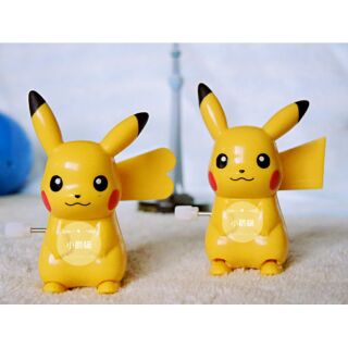 全新 日本帶回 精靈寶可夢 Pokémon 扭蛋 皮卡丘 大家來找碴 發條 玩具 公仔 會走路