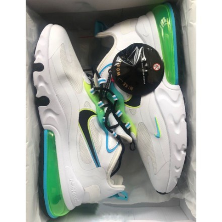 Nkie AirMax 270 React Worlrdwide pack 白藍綠 CK6457-100