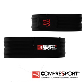 【線上體育】compressport 寬版Pro FreeBelt自由腰帶 黑