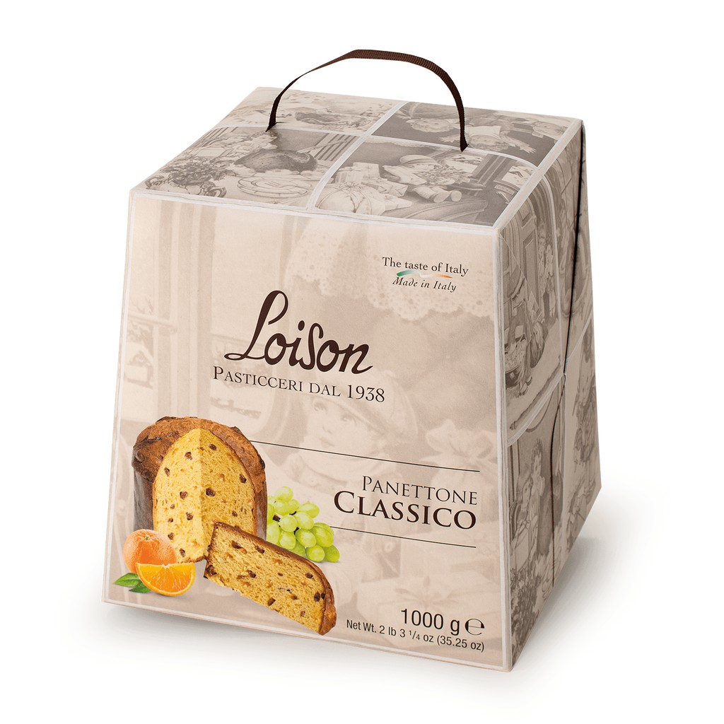 義大利 Loison 聖誕麵包（經典果乾） Panettone  1000g 一年一次原裝進口聖誕必吃