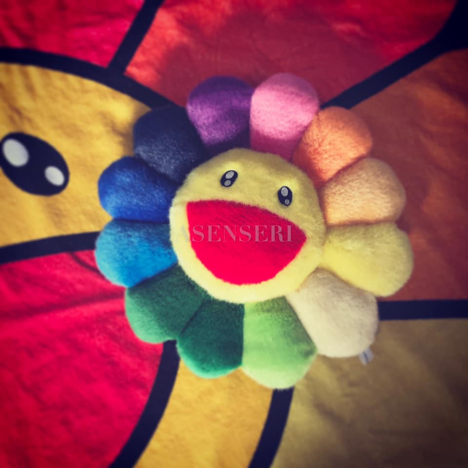 値引 Cushion Flower 最终値下げ 村上隆 1m Rainbow キャラクターグッズ