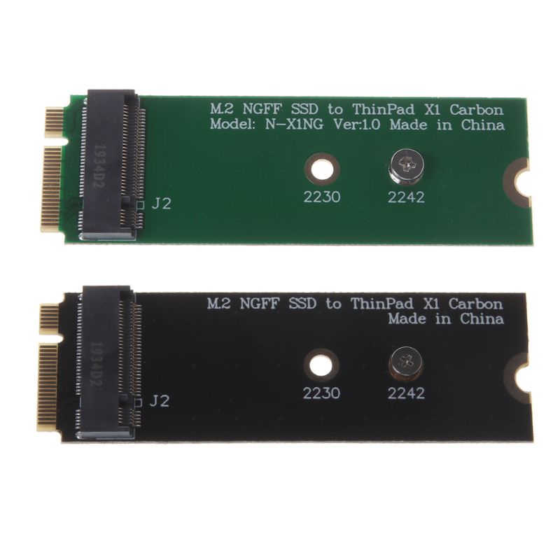 LENOVO Zzz 適用於 M 2 NGFF SSD 適用於聯想 ThinkPad X1 Carbon 20+6pin
