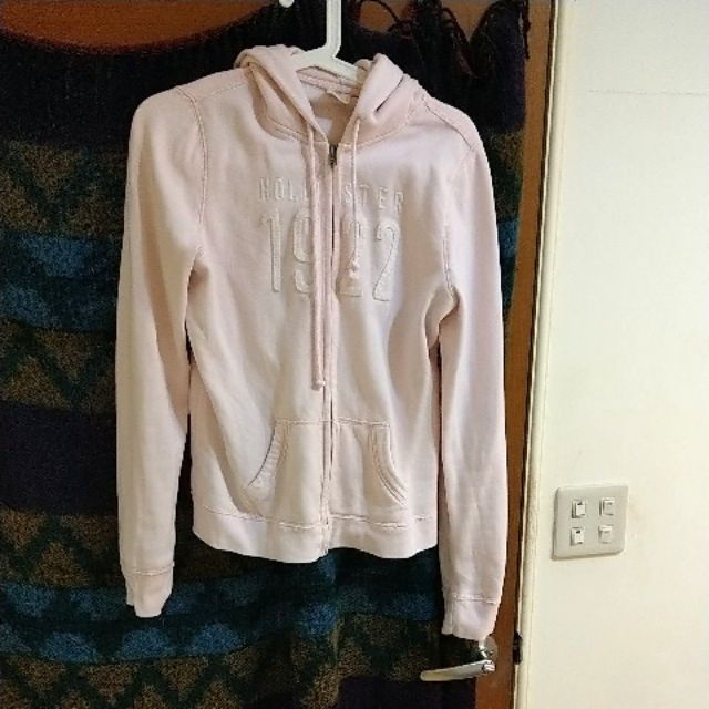 Hollister粉色外套（美國購買保證正品）200出清M號