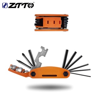 Ztto BOY MTB 山地自行車公路自行車 16 合 1 多功能維修工具套件六角輻條螺絲刀工具自行車自行車維修工具
