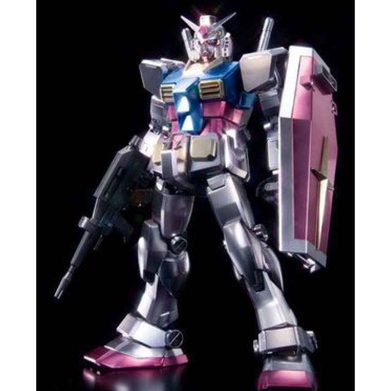 Pg 1 60 Rx 78 2 鋼彈鉻合金質感電鍍ver 限定版 蝦皮購物