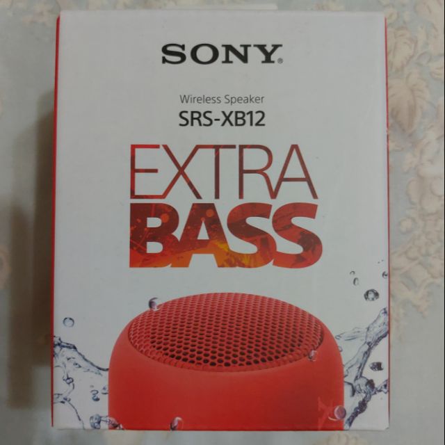 SONY Wireless Speaker SRS-XB12無線音箱/播放器