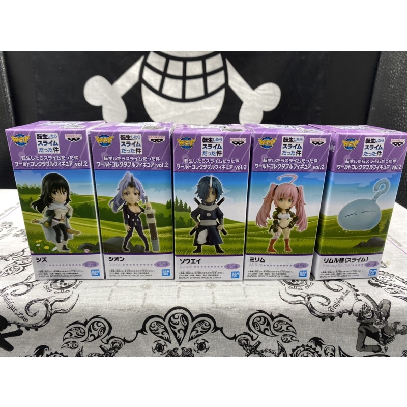 正版 雷標 WCF 關於我轉生變成史萊姆這檔事 vol2 靜紫苑蒼影 成為史萊姆 魔王 爆炎支配者 萬代