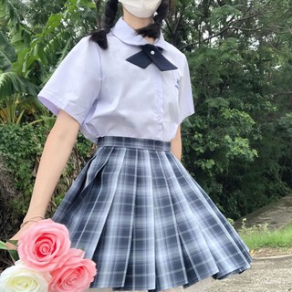 原創正統jk【星魂-加銀線】jk制服裙學院風女學生格裙百褶裙短裙 5dAp