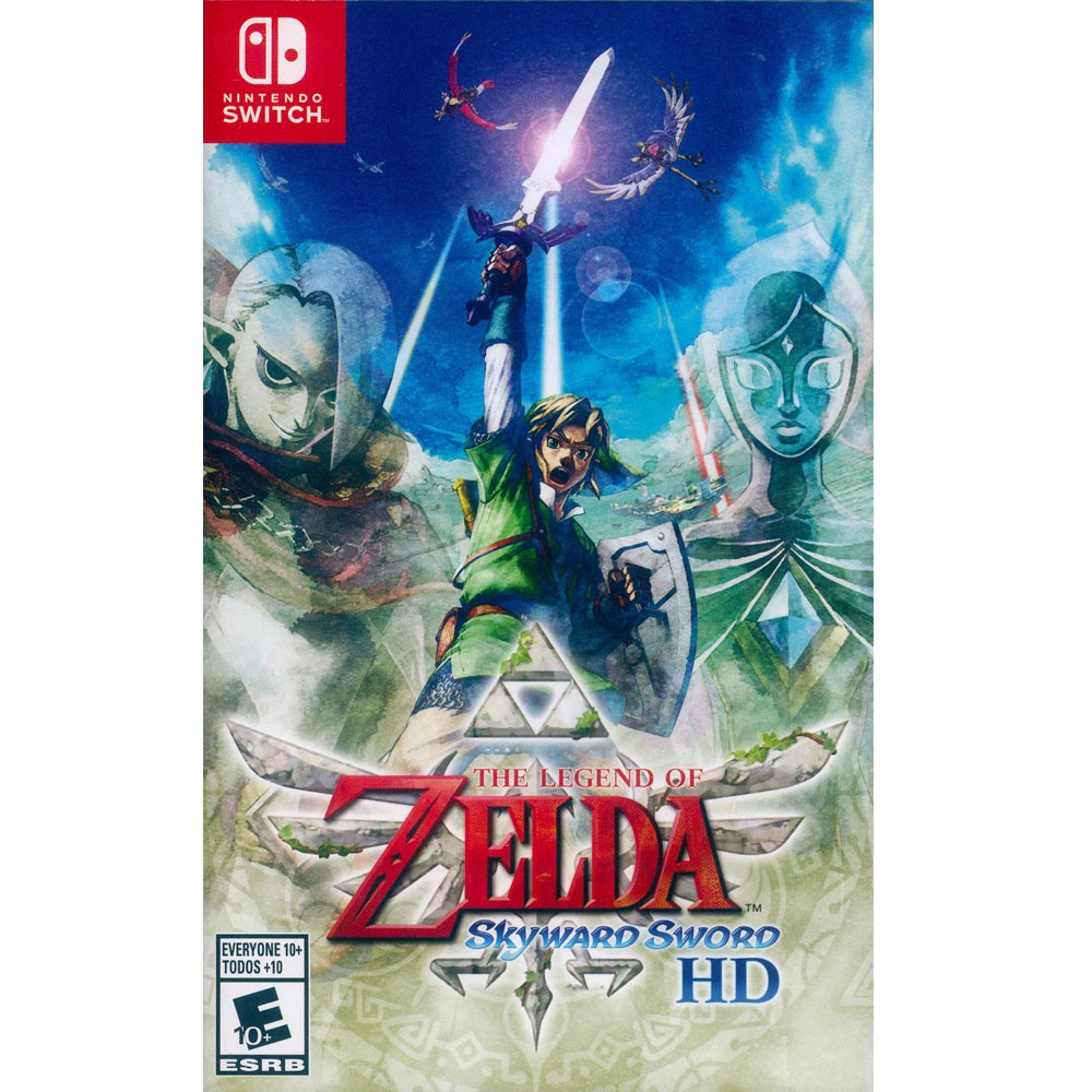 NS SWITCH 薩爾達傳說 禦天之劍 HD 中英日文美版 The Legend of Zelda (一起玩)