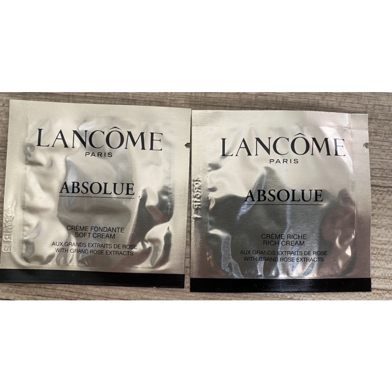 (過期）蘭蔻Lancôme絕對完美黃金玫瑰修護乳霜試用包