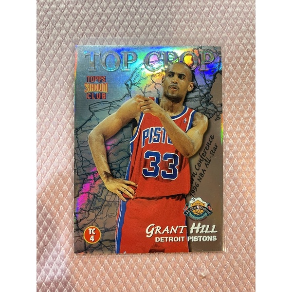 底特律活塞隊 Grant Hill 希爾 籃球卡(每張200元）