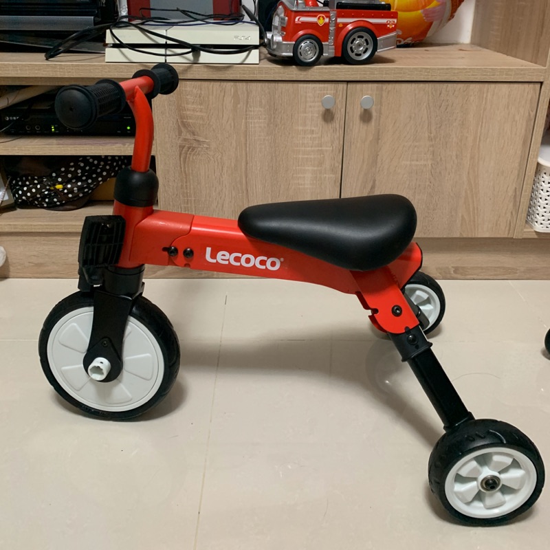 Lecoco 探路者便攜式學習兩用兒童三輪車